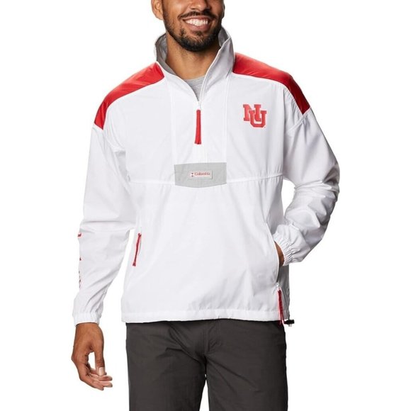 Columbia Men's Santa Ana Anorak Nebraska 1/2 Zip Pullover Jacket Size 2XL New - Picture 1 of 4